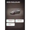 1/64 Siyah Karbon Fiber Kırmızı Detaylı Koenigsegg Agera RS Diecast Model Araba BX-313337