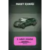 Yeşil Renkli 1/64 Ölçek Bentley Batur Diecast Model Araba - Koleksiyonluk Tekli Paket BX-313340