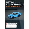 Sert Blisterde 1/64 Ölçekli Nissan LBWorks HAKOSUKA Baby Blue Diecast Model Araba BX-313348