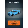 Sert Blisterde 1/64 Ölçekli Nissan LBWorks HAKOSUKA Baby Blue Diecast Model Araba BX-313348