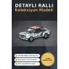 1978 Portekiz Rallisi Galibi 1/64 Fiat 131 Abarth Diecast Model Araba Koleksiyonluk BX-313350