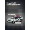 1978 Portekiz Rallisi Galibi 1/64 Fiat 131 Abarth Diecast Model Araba Koleksiyonluk BX-313350