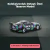Jon Sibal Tasarımı 1/64 Ölçekli Nissan Skyline R32 Widebody HKS Setli Model Araba - Eco Lounge