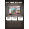 216 Parca Buyuk Yapi Tasi Seti Kiz Villasi Monte Edilebilir Egitici Oyuncak BX-313353