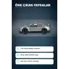 Diecast 1/64 Ölçek Nissan GTR Nismo R35 CRS Dark Metal Blister Paket Model Araba BX-313359