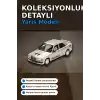 Ayrton Senna Logolu 1/64 Diecast Mercedes 190E Model Araba - Blisterli Paket BX-313360