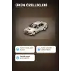 Ayrton Senna Logolu 1/64 Diecast Mercedes 190E Model Araba - Blisterli Paket BX-313360