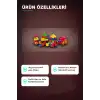 48 Parça Yapı Bloklu Tren - Çocuklar İçin Eğitici İnşa Seti, 54 mm Parça Boyu BX-313368