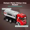 11,5 cm Die-Cast Metal Model Araç - Eco Lounge Serisi - İtfaiye, Tanker veya Kurtarıcı Seçeneği