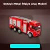 11,5 cm Die-Cast Metal Model Araç - Eco Lounge Serisi - İtfaiye, Tanker veya Kurtarıcı Seçeneği