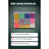 8 Adet 448 g Oyun Hamuru Seti, Neon veya Gökkuşağı Renk, 2+ Yaş Çocuk Modelleme BX-313371