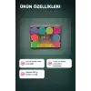 8 Adet 448 g Oyun Hamuru Seti, Neon veya Gökkuşağı Renk, 2+ Yaş Çocuk Modelleme BX-313371