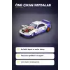 Özel Boya Kaplamalı 1/64 Ölçek Nissan Skyline GT-R R33 Diecast Model Araba BX-313372