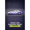 Özel Boya Kaplamalı 1/64 Ölçek Nissan Skyline GT-R R33 Diecast Model Araba BX-313372