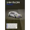 Manga Desenli 1/64 Ölçek Diecast Honda Civic EF Model Araba - Tekli Rastgele Paket BX-313375