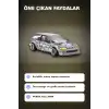 Manga Desenli 1/64 Ölçek Diecast Honda Civic EF Model Araba - Tekli Rastgele Paket BX-313375