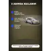 Manga Desenli 1/64 Ölçek Diecast Honda Civic EF Model Araba - Tekli Rastgele Paket BX-313375