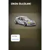 Manga Desenli 1/64 Ölçek Diecast Honda Civic EF Model Araba - Tekli Rastgele Paket BX-313375