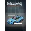 Detaylı 1/64 Ölçek Mazda RX-7 RE-Amemiya D1GP Model Araba - Koleksiyonluk Diecast Oyuncak BX-313378