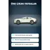 1/64 Ölçekli Metal Diecast Model Bentley Batur Bonneville Pearl Araba Koleksiyon BX-313379