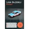 Detaylı 1/64 Diecast Nissan Skyline Kenmeri Liberty Walk Yarış Arabası Modeli BX-313382