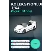 VeilSide Combat Beyaz 1/64 Diecast Toyota Supra Model Araba - Mini Koleksiyonluk BX-313383