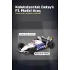 Diecast 1/64 Formula 1 Aracı Toleman TG184 Johnny Cecotto Monako 1984 Yarış Modeli Tekli BX-313384