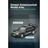Siyah VeilSide Combat V-II 1/64 Diecast Toyota Supra Model Araba Tekli Koleksiyon BX-313386