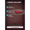 Kırmızı Metalik 1/64 Lamborghini Countach 25th Anniversary Model Araba BX-313387