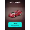 Kırmızı Metalik 1/64 Lamborghini Countach 25th Anniversary Model Araba BX-313387