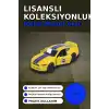 1 Adet Sarı-Lacivert 1:64 Die-Cast Metal Model Araba 7.5 cm Fenerbahçe Koleksiyon BX-313390