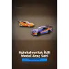 Die-Cast Metal 1:32 13 cm 2001 Nissan Silvia S15 ve Toyota Supra Araba Seti BX-313394