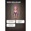 Pilsiz Çalışan Yüzen Oyuncak Bebek Lizzie 30 cm - Su Geçirmez Kız Çocuk Hediyesi BX-313396