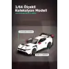Koleksiyonluk 1/64 Olcek Ford Mustang GTD Spirit of America Model Araba Tekli Paket BX-313401