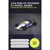 Diecast 1/64 Formula 1 Toleman TG184 Senna 1984 Monaco Podyum Model Araba BX-313403