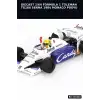 Diecast 1/64 Formula 1 Toleman TG184 Senna 1984 Monaco Podyum Model Araba BX-313403