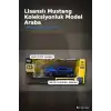 Detayli 1/32 Olcek 2018 Ford Mustang GT Kirmizi Kasik Model Araba Vitrin Icin 1 Adet BX-313412