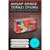Ahşap Terazi 12 Cm Denge Oyunu - Dijital Baskılı 1 Adet Çocuk Aktivite Seti BX-313413