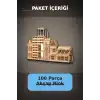 Ahşap Yapı Blokları 100 Parça 11x2,2x0,7 cm Doğal ve Boyalı Çocuk Gelişim BX-313414