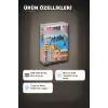 Ahşap Yapı Blokları 100 Parça 11x2,2x0,7 cm Doğal ve Boyalı Çocuk Gelişim BX-313414