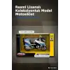 Die-Cast 1:18 Ölçekli Alman Polis BMW R1250RT Motosiklet Modeli 1 Adet BX-313420