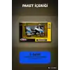 Die-Cast 1:18 Ölçekli Alman Polis BMW R1250RT Motosiklet Modeli 1 Adet BX-313420