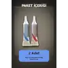 Kirpik Yapistirici Beyaz Ve Siyah Ikili Set - 2 Adet, Takma Kirpik Yapistiricisi BX-313427