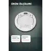 Temperli Cam 180 Kg Kapasiteli Dokunmatik Baskül - Şeffaf Dijital Tartı, Ev Kullanımı BX-313434
