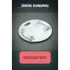 Temperli Cam 180 Kg Kapasiteli Dokunmatik Baskül - Şeffaf Dijital Tartı, Ev Kullanımı BX-313434