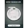Temperli Cam 180 Kg Kapasiteli Dokunmatik Baskül - Şeffaf Dijital Tartı, Ev Kullanımı BX-313434