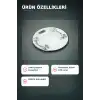 Temperli Cam 180 Kg Kapasiteli Dokunmatik Baskül - Şeffaf Dijital Tartı, Ev Kullanımı BX-313434
