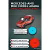 Resmi Lisanslı 7.5 cm Mercedes-AMG Mini Model Araba - 1 Adet, Koleksiyonluk Oyuncak BX-313313