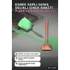 Esnek Saplı Geniş Delikli Sinek Raketi 1 Adet Ev Ofis Bahçe Yazlık Kullanımı BX-313485