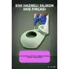 Sıvı Hazneli Yumuşak Silikon Duş Masaj Fırçası - Askılı Ergonomik 1 Adet BX-313489